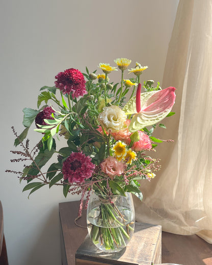 Seasonal Flower Subscription (4-times Package)